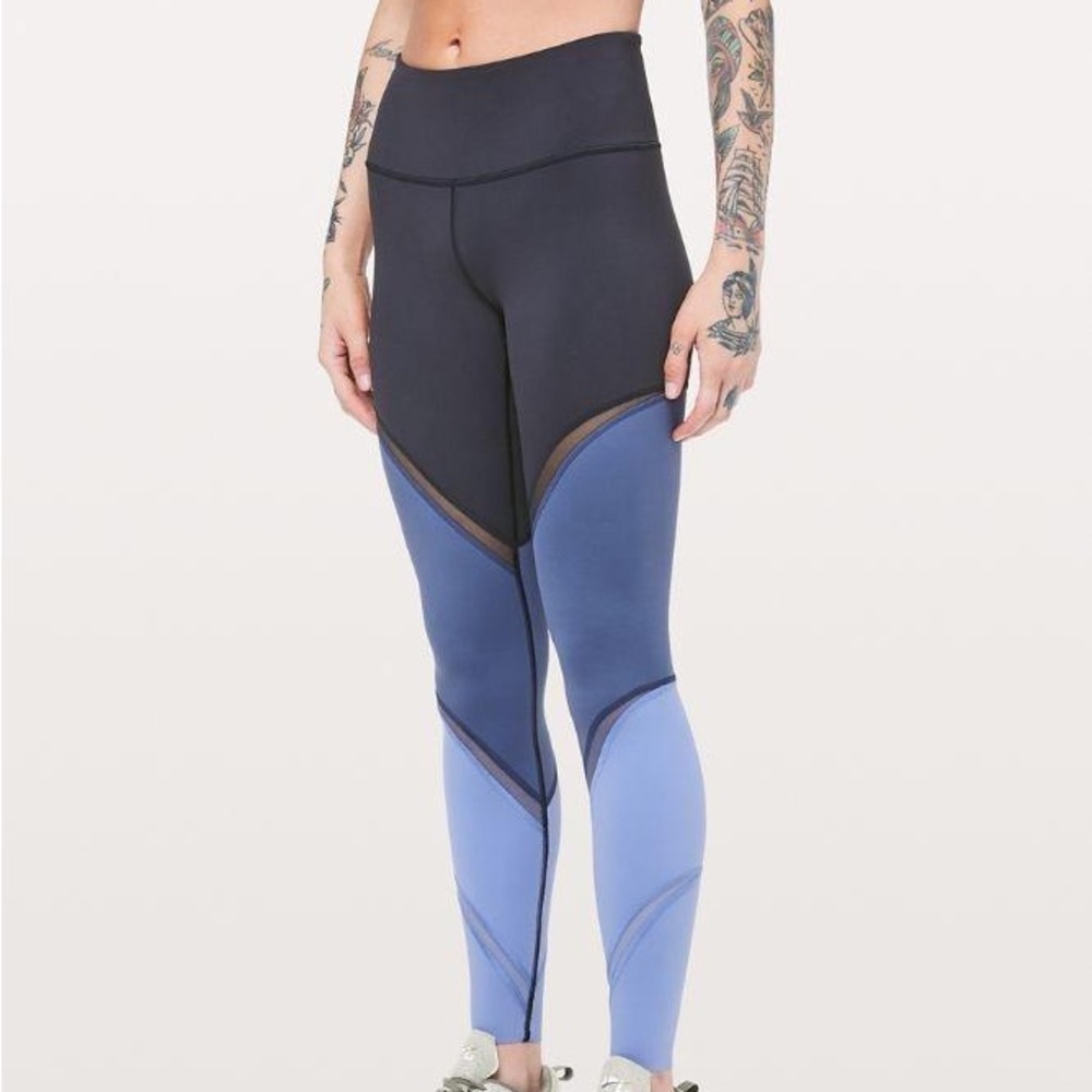 Lululemon tri-tone leggings